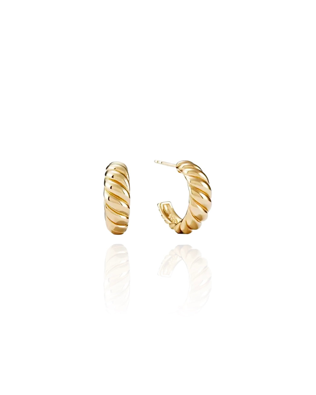 Semi- Argollas Croissant