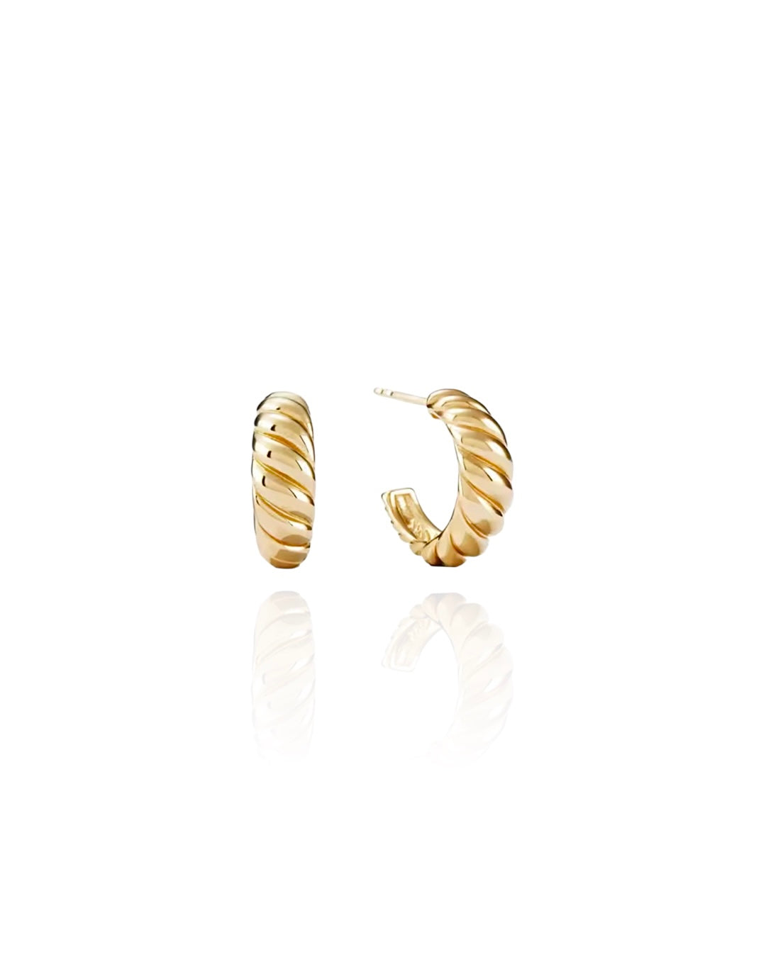 Semi- Argollas Croissant