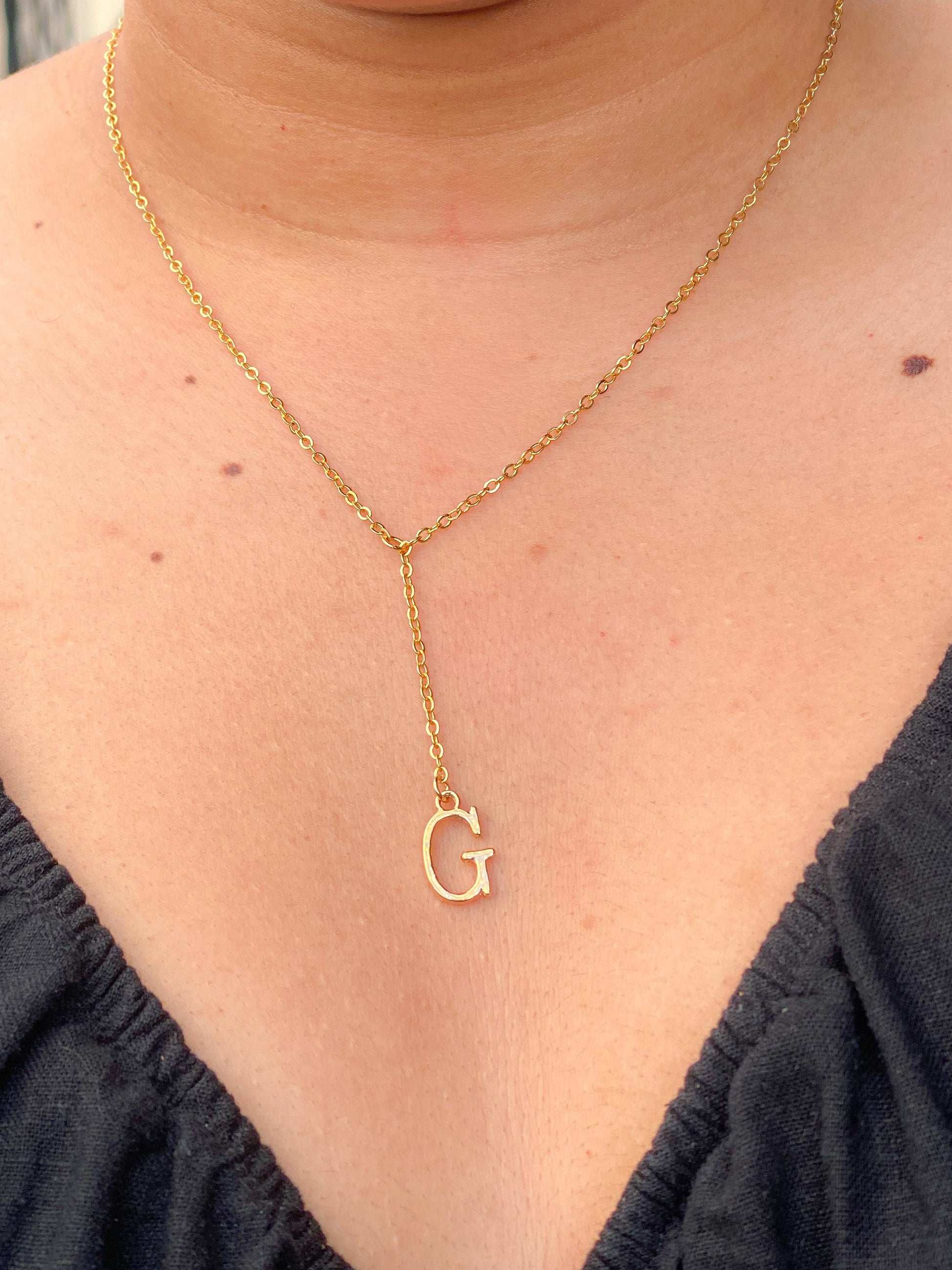 Collar Inicial Dorada